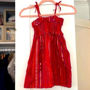 Crew cuts girls Americana day dress